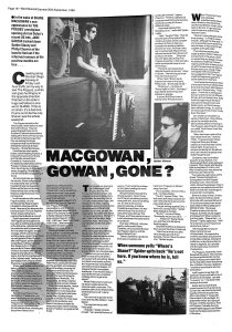 New Musical Express 30 September 1989