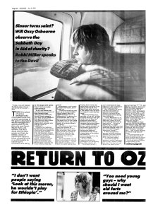 Sounds 6 July 1985