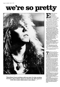 Sounds 14 March 1987
