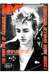 New Musical Express 12 March 1983