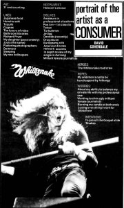 New Musical Express 19 March 1983