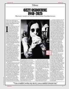 Rolling Stone September 2025.