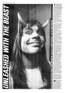 IRON MAIDEN (Be quick! Or be dead!)