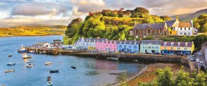 Portree, Isle of Skye by Nataliya Hora