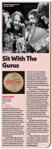 Guru Guru  Shindig! September 2025.