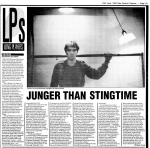 New Musical Express 18 June 1983