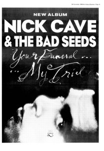 Nick Cave:      ...