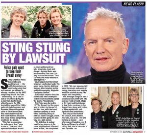 National Enquirer 22 September 2025.