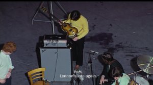 Lennon's late again.