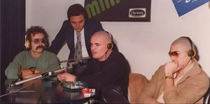 Giorgio Moroder, Christian Le Bartz, Fabrice Quagliotti.