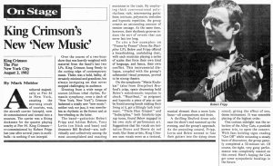 Record October 1982