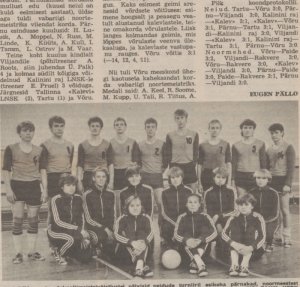 Spordileht  25.11.85