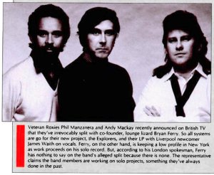 Record November 1984.