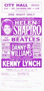 1963.03.02 - Sheffield. City Hall 01    