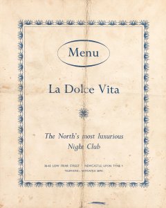 1963.06.08  Newcastle Night club La Dolce Vita