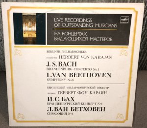 Johann Sebastian BACH   1/ Ludwig van BEETHOVEN  6 1988    -    (1969)