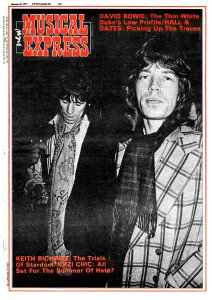 New Musical Express 22 January 1977