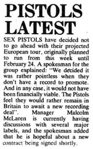 New Musical Express 5 February 1977