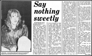 New Musical Express 12 February 1977