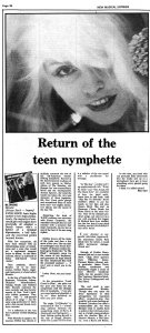 New Musical Express 19 February 1977