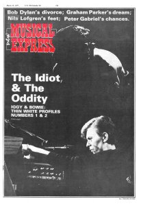 New Musical Express 12 March 1977