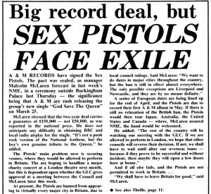 New Musical Express 19 March 1977