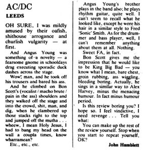 New Musical Express 26 March 1977