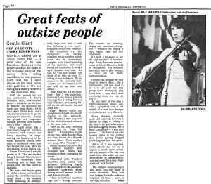 New Musical Express 2 April 1977