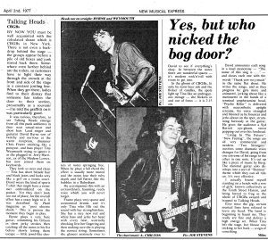 New Musical Express 2 April 1977