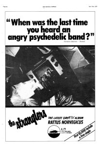 New Musical Express 16 April 1977