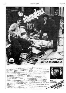 New Musical Express 23 April 1977
