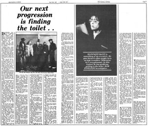 New Musical Express 16 April 1977