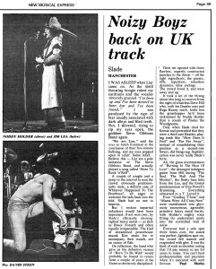 New Musical Express 14 May 1977