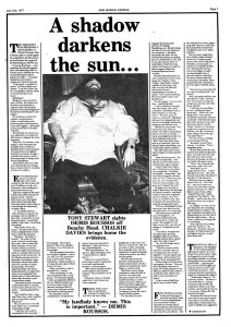 New Musical Express 2 July 1977