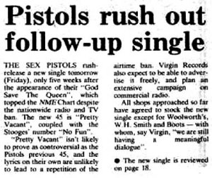 New Musical Express 2 July 1977