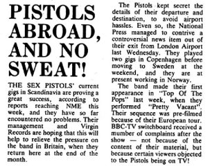 New Musical Express 23 July 1977