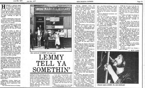 New Musical Express 9 July 1977
