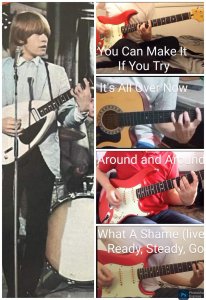 Brian Jones - guitar techniques - R&B/R&R rhythm guitar... 