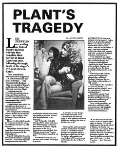 New Musical Express 6 August 1977