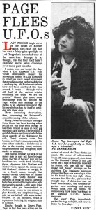 New Musical Express 20 August 1977