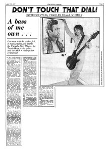 New Musical Express 13 August 1977