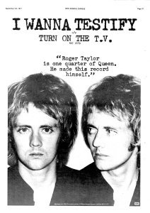 New Musical Express 3 September 1977