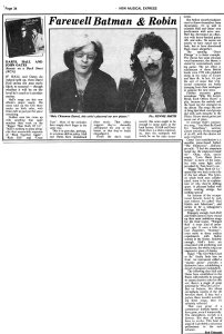 New Musical Express 17 September 1977