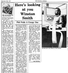 New Musical Express 24 September 1977