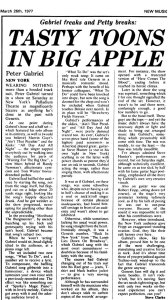 New Musical Express 26 March 1977