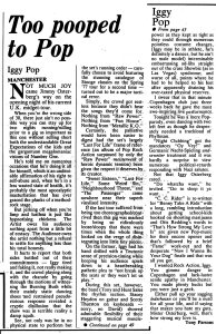 New Musical Express 1 October 1977