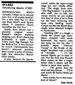 New Musical Express 8 October 1977