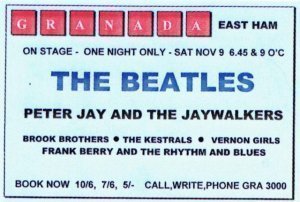 9  1963   : Granada Cinema, East Ham, 