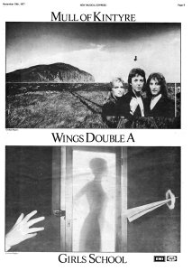 New Musical Express 19 November 1977