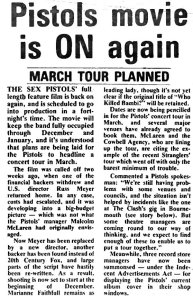 New Musical Express 19 November 1977